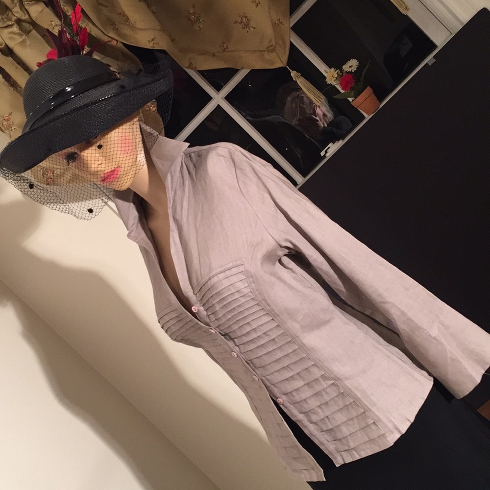 100% linen cool and elegant!
